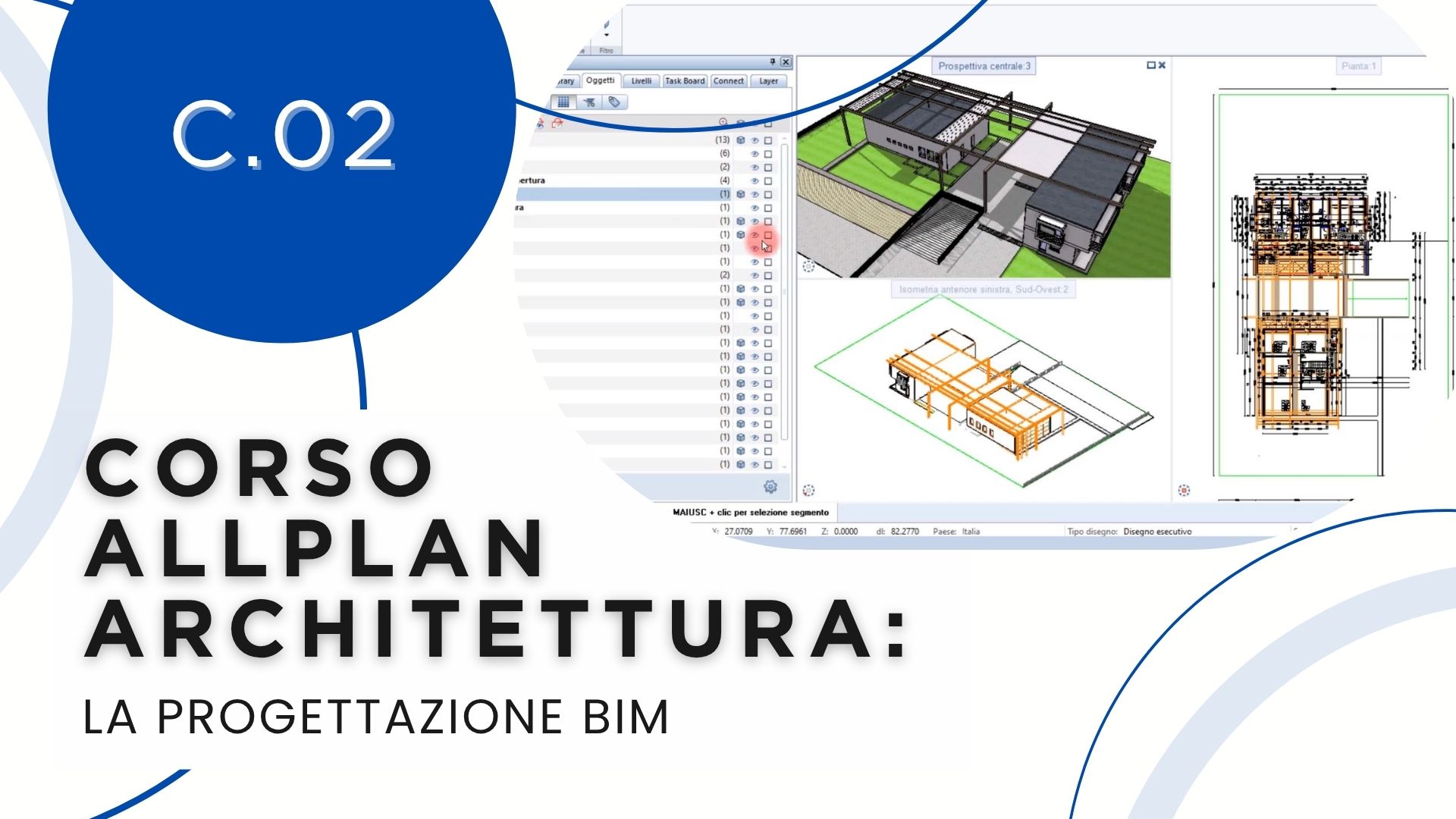 CORSO ALLPLAN ARCHITECTURE - LA PROGETTAZIONE BIM