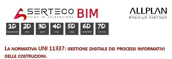 Corso di formazione "LA NORMATIVA UNI 11337: GESTIONE DIGITALE DEI PROCESSI INFORMATIVI DELLE COSTRUZIONI"