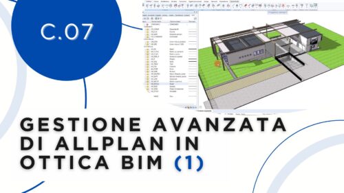 GESTIONE AVANZATA DI ALLPLAN IN OTTICA BIM |1|