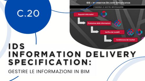 IDS Information Delivery Specification: gestire le informazioni in BIM